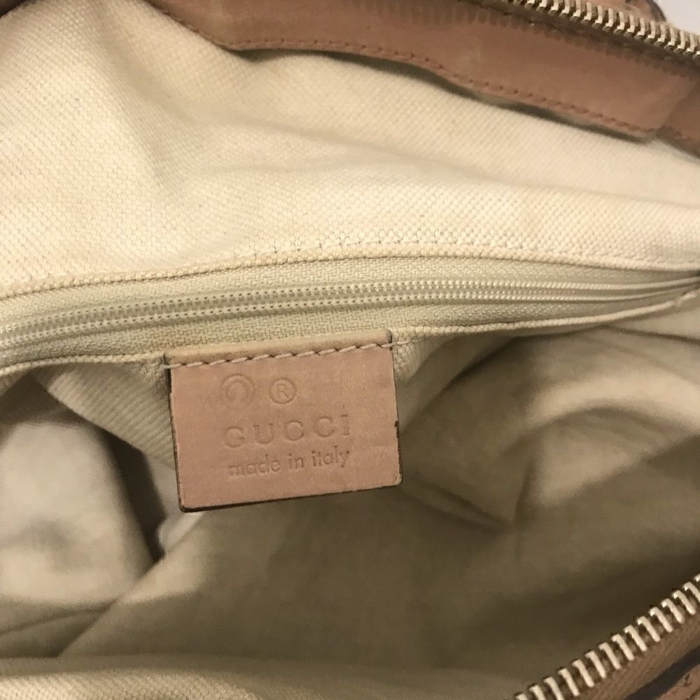 Authentic Gucci tote with strap - Picture 13 of 16